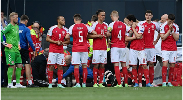 丹麦球员倒地后仍直播抢救画面，BBC发声明道歉！