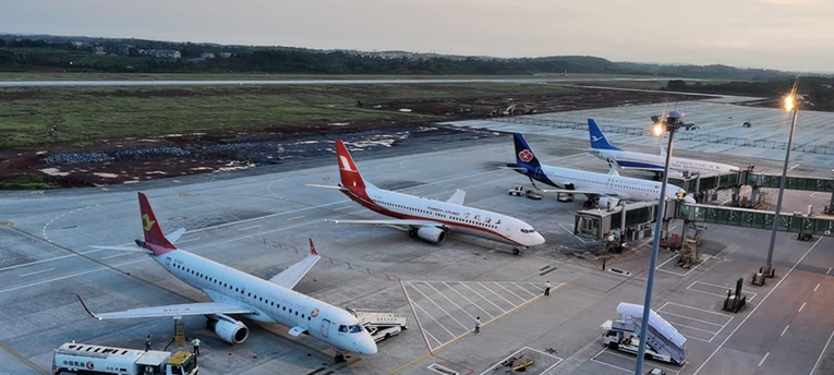 春运过半 南岳机场航班起降架次和旅客运输量同比双增长