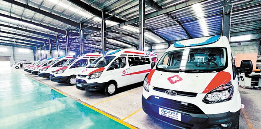 湖南第一台5G智慧型救护车下线 天宇汽车在专用车领域持续发力