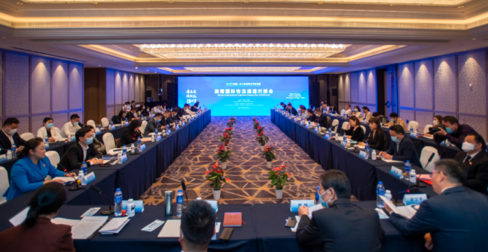 面对面寻求物流合作机会 ​湖南在上海推介五大国际物流通道