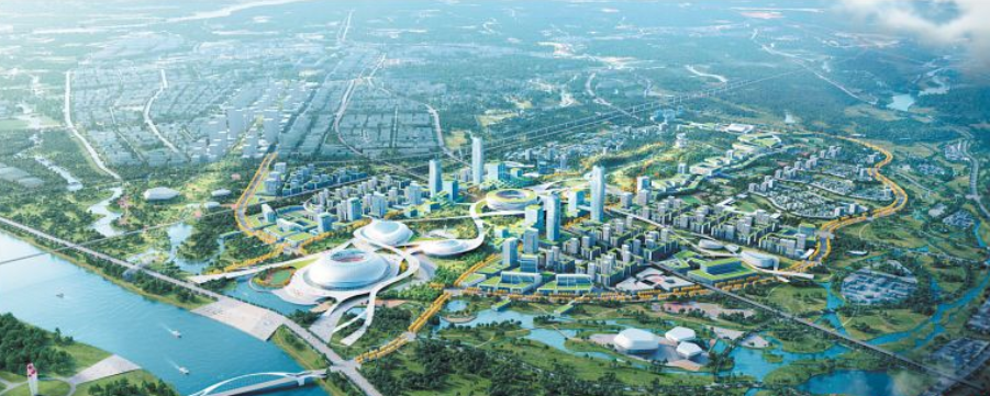 长株潭绿心中央公园确定首批重点项目建议清单：长沙奥体中心等年内开建