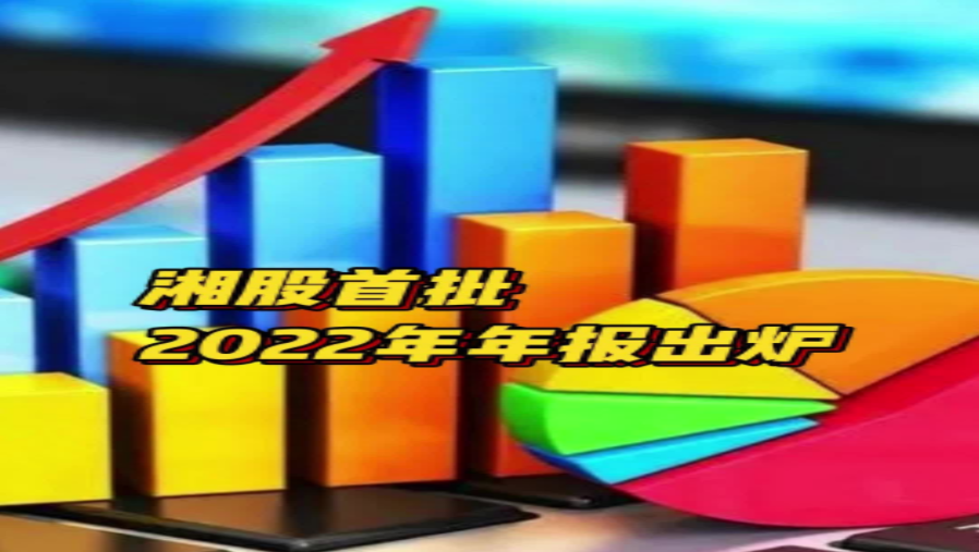 湘股首批2022年年报出炉，净利润均实现两位数增长