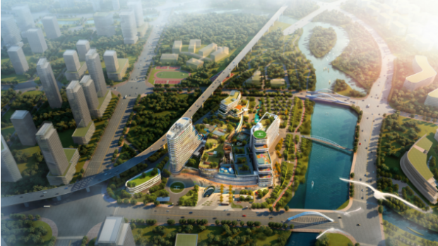 长沙河西首个三甲妇幼医院住院楼封顶！预计2025年建成投用