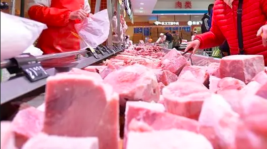湖南猪肉零售价连续27周下降 预计后期价格震荡运行