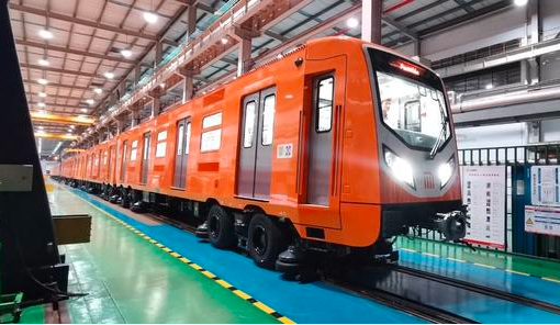 “湖南造”胶轮地铁列车海外运营 最高运营时速80千米