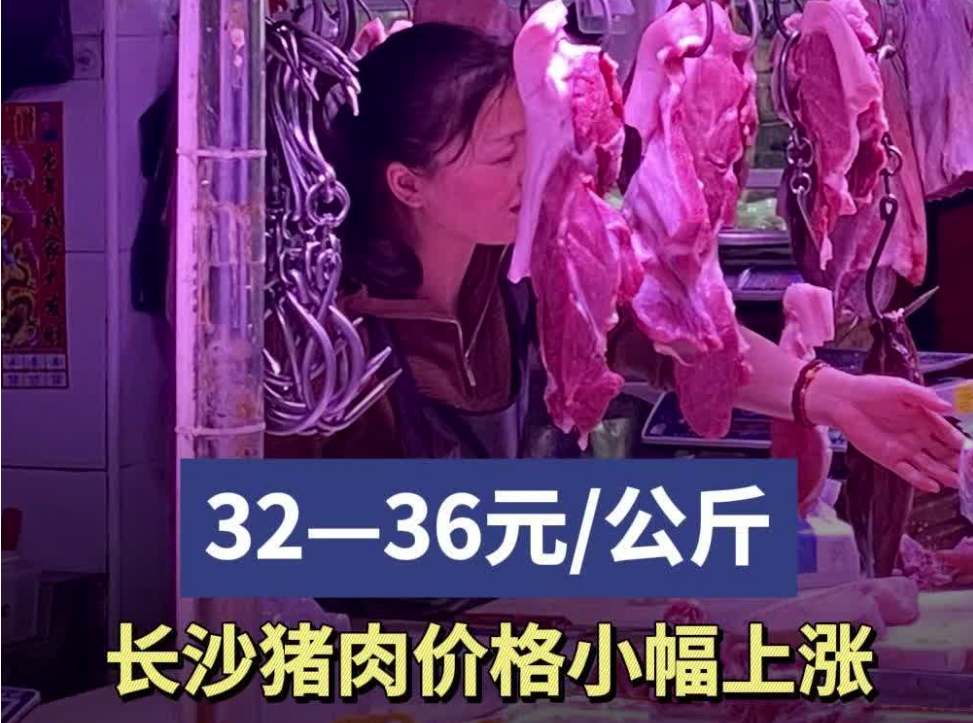 生猪价格连涨5周！长沙猪肉每公斤上涨2—3元