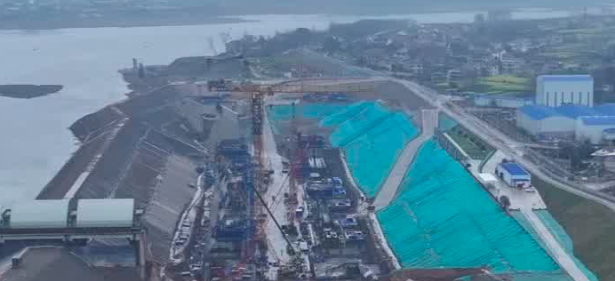 沅水桃源枢纽二线船闸工程一季度投资完成率超26%